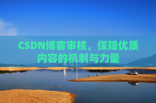 CSDN博客审核，保障优质内容的机制与力量